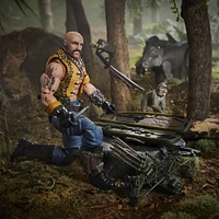 G.I. Joe Classified Series #125, Dreadnok Gnawgahyde Action Figure with pets Porkbelly & Yobbo