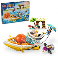 LEGO Sonic the Hedgehog Le bateau d'aventure de Tails Jouet 76997