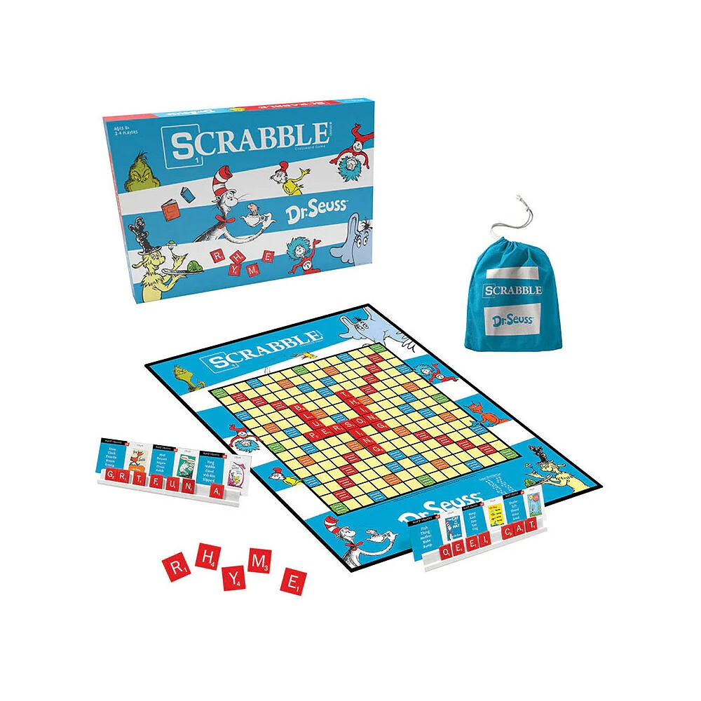 USAopoly SCRABBLE: Dr. Seuss - English Edition