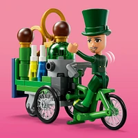 LEGO Wicked Welcome to Emerald City Collectible Toy, Dollhouse Playset with Glinda and Elphaba, 75684