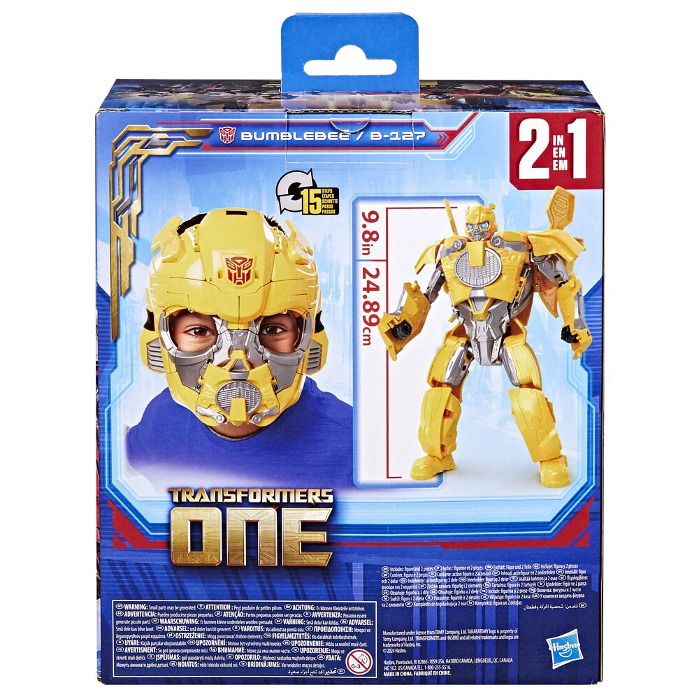 Transformers One, figurine masque 2-en-1 Bumblebee B-127