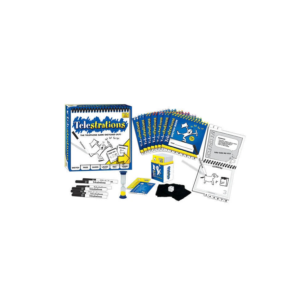 Telestrations 8 Player: The Original - English Edition
