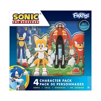 Flexfigs - Sega Sonic The Hedgehog & Friends 4-Pack (Series 1)