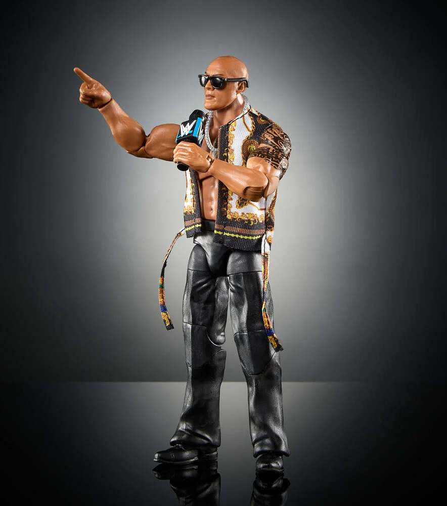 WWE-Élite The Rock-Figurine articulée 15cm Series115