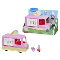Peppa Pig Peppa's Adventures, Peppa et le camion de glace, jouet préscolaire - Édition française - Notre exclusivité