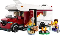 LEGO City Holiday Adventure Camper Van Building Toy Set - Vacation Toy for Kids - Includes 3 Minifigures - 60454