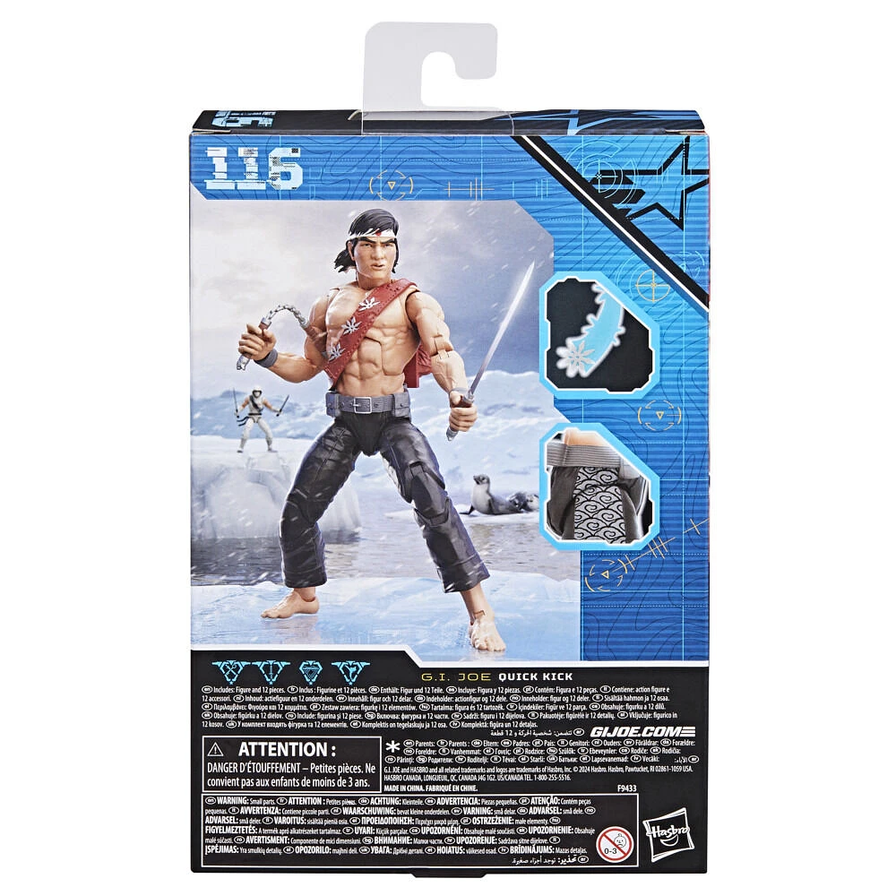 G.I. Joe Classified Series #116, Quick Kick Action Figure