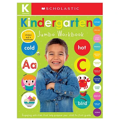 Scholastic Early Learners: Kindergarten Jumbo Workbook - English Edition