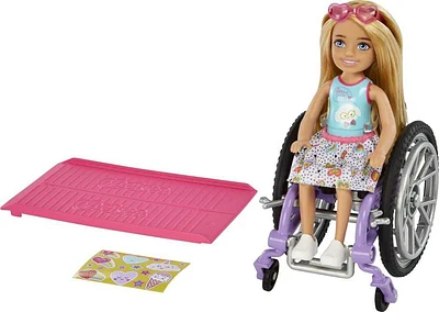 Barbie Chelsea Doll and Wheelchair