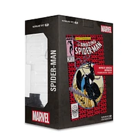 Marvel Spider-Man (Symbiote Suit) 1:6ème Echelle Collectible avec Scène & Comic (Basé sur The Amazing Spider-Man #300)