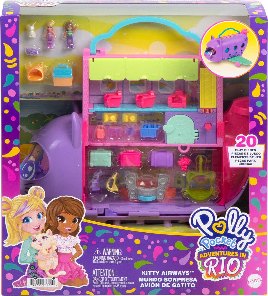 Polly Pocket Kitty Airways Playset