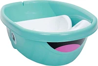 Baignoire pour bébé à tout-petit de Fisher-Price, Baignoire-baleine avec siège amovible pour bébé et bouchon de drainage