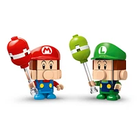 LEGO Super Mario: Mario Kart Baby Mario vs. Baby Luigi - Nintendo Mario Kart Toy for Fans - 72034