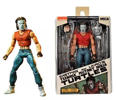 Teenage Mutant Ninja Turtles - Casey Jones N Red Shirt 7"Fig - R Exclusive