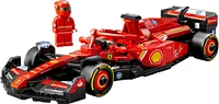 LEGO Speed Champions Voiture de course Ferrari SF-24 F1 , Ensemble de voiture de course avec voiture-jouet et pilote 77242