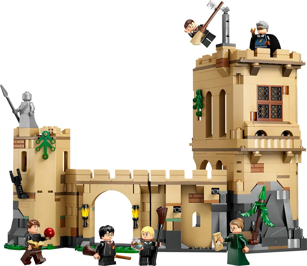 LEGO Harry Potter Le château de Poudlard : les leçons de vol, Ensemble d'aventure, Cadeau de sorciers pour enfants 76447