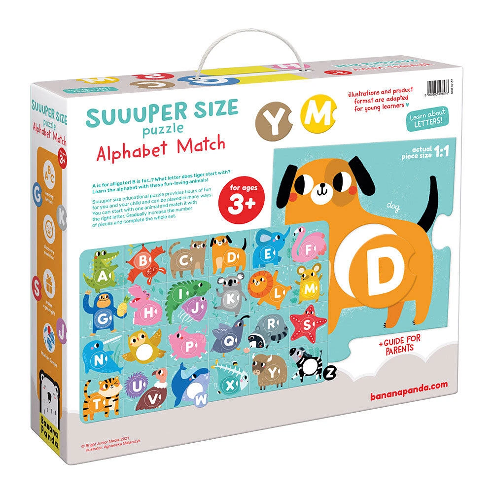 Taille Superieure Alphabet Puzzle