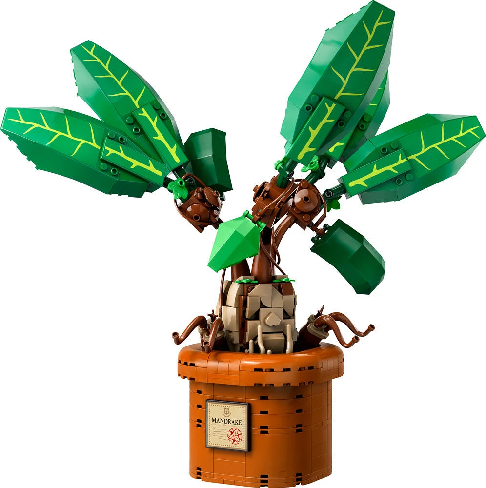 LEGO Harry Potter La mandragore Jouet de plante, cadeau magique 76433