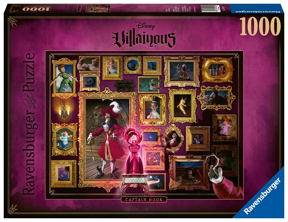 Ravensburger: Villainous Captain Hook 1000 pc casse-tête