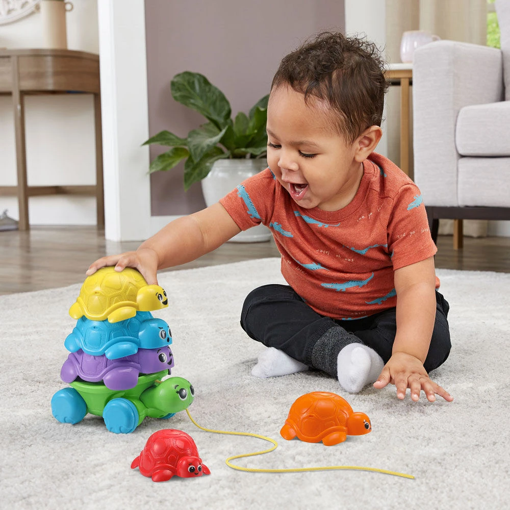 LeapFrog Nest & Count Turtle Tower - Bilingual English/French