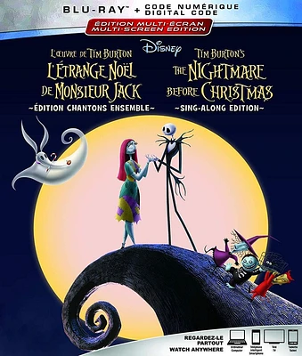 NIGHTMARE BEFORE CHRISTMAS: 25TH ANN ED [Blu-ray]