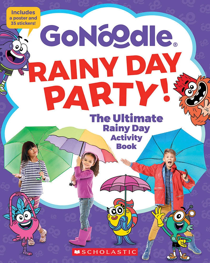 Rainy Day Party! The Ultimate Rainy Day Activity Book (GoNoodle) (Media tie-in) - English Edition