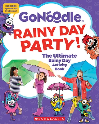 Rainy Day Party! The Ultimate Rainy Day Activity Book (GoNoodle) (Media tie-in) - English Edition