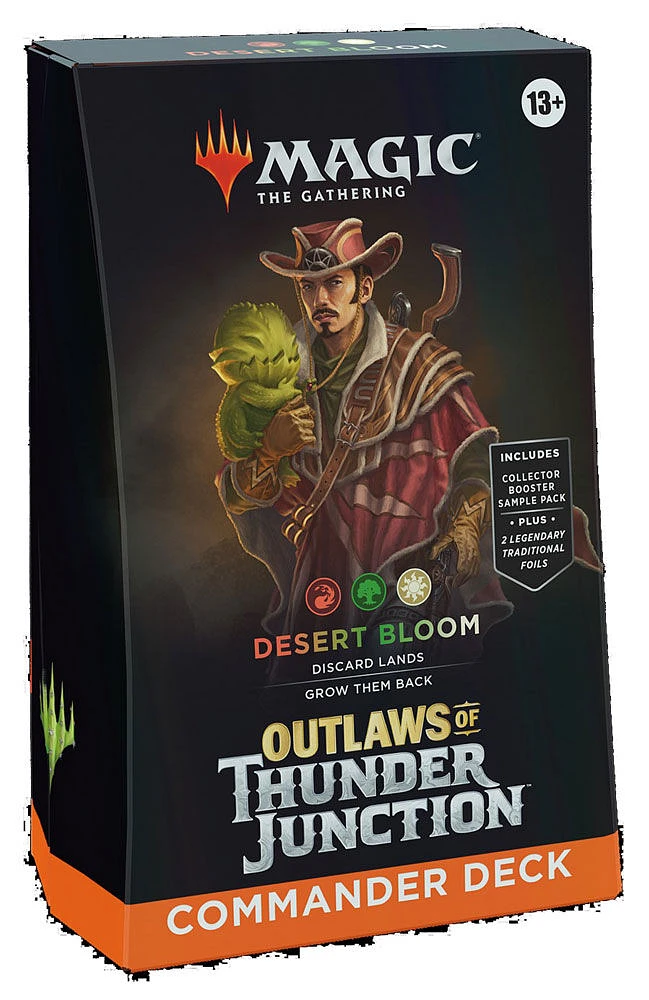 Magic the Gathering "Outlaws of Thunder Junction" Commander Deck - English Edition - 1 per order, style may vary (Each sold separately, selected at Random)