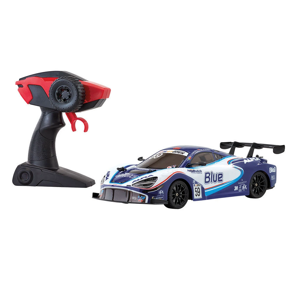 Voiture téléguidée Xceler8 McLaren 720s GT3 à l'échelle 1 :12 - Notre exclusivité