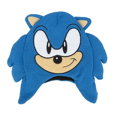 Sonic Bonnet Péruvien Sonic 3D Bleu