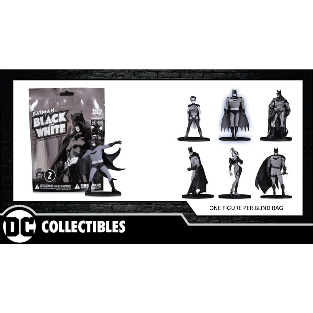 DC Multiverse - Batman - Black And White Series - Blind Bag Figure - English Edition