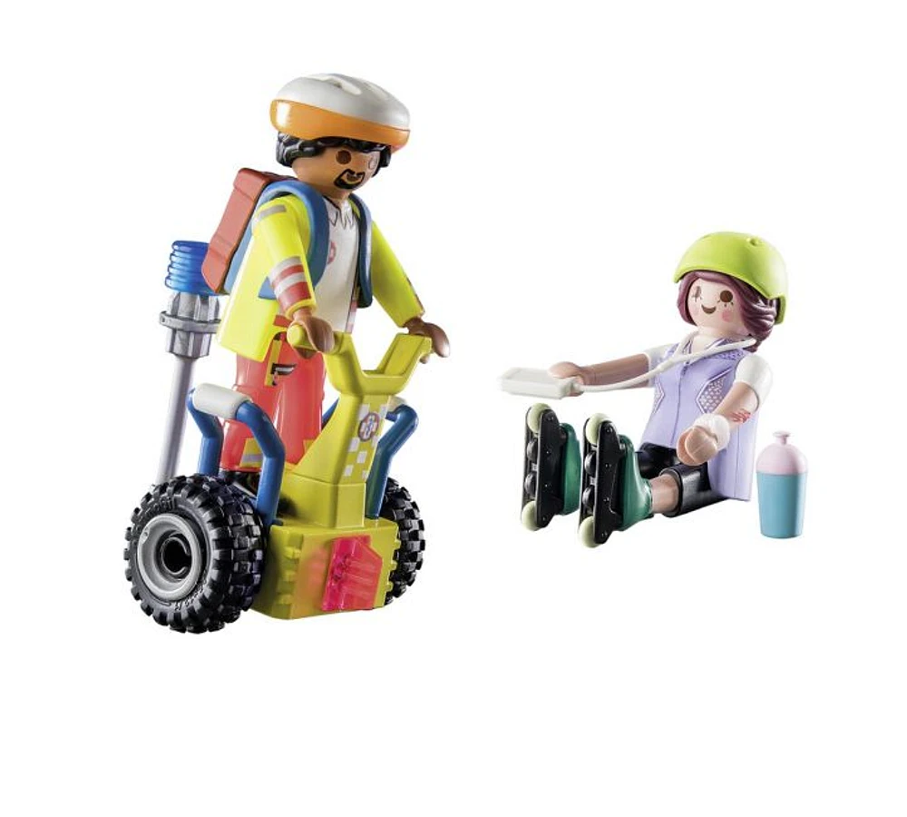 Playmobil - Starter Pack Secouriste avec gyropode