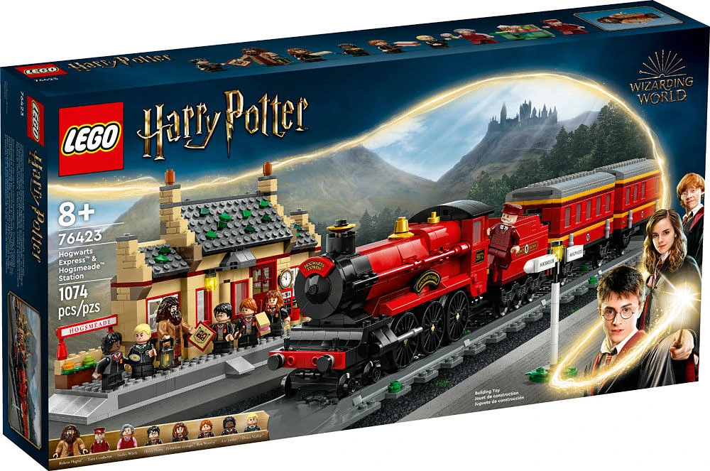 LEGO Harry Potter Hogwarts Express & Hogsmeade Station 76423 (1,074 Pieces)