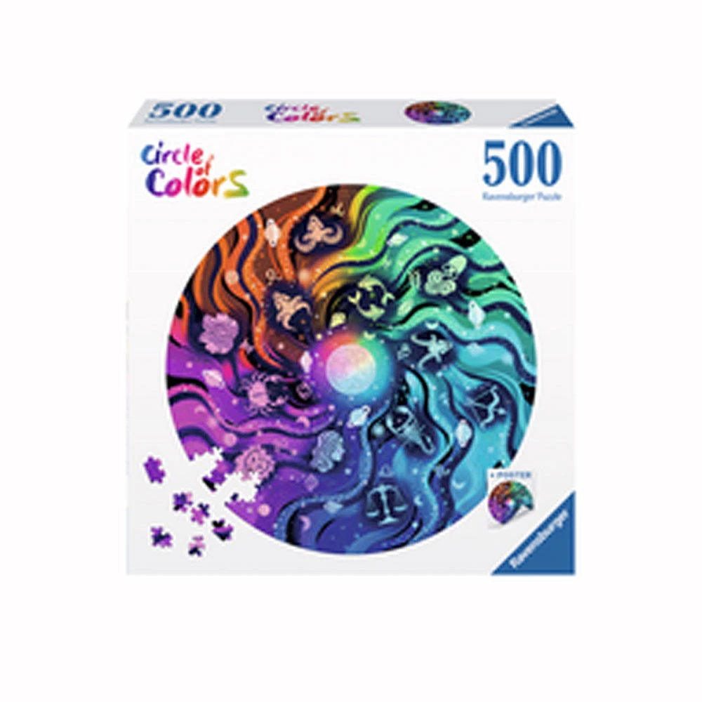 Circle Of Colors Astrology 500Pc Puzzle