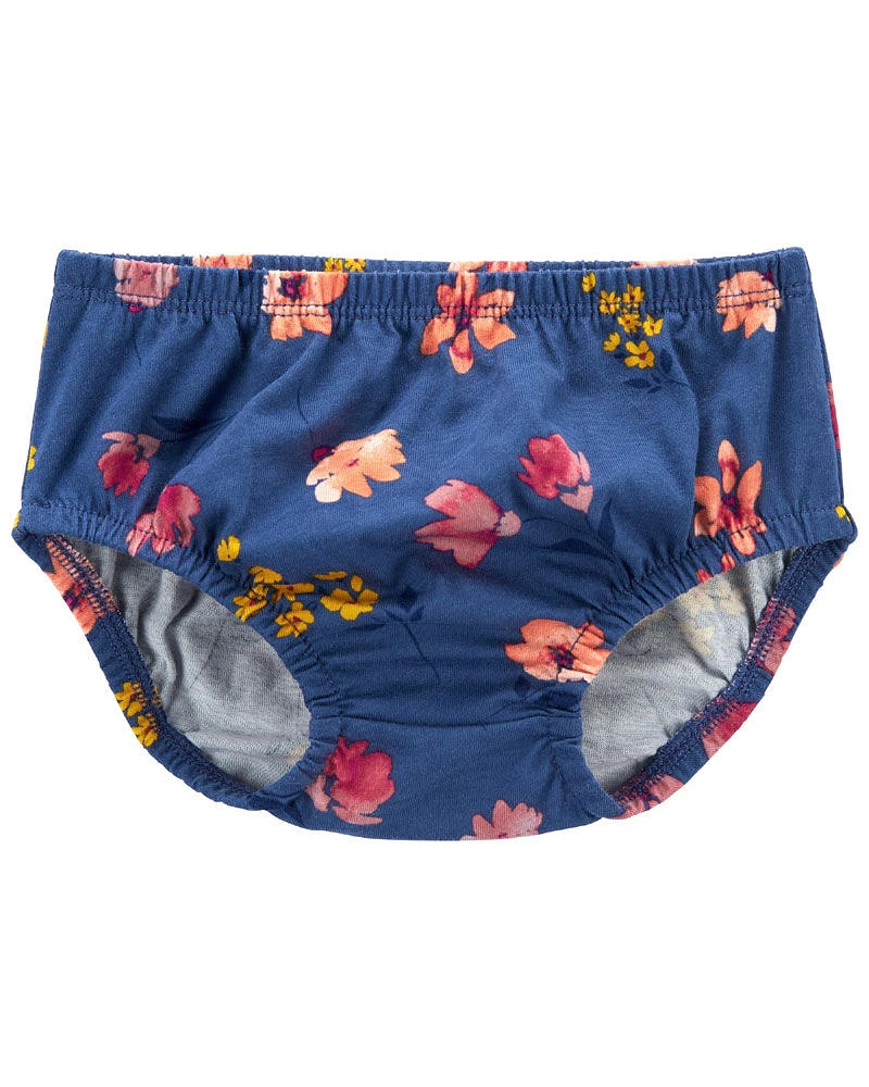 Carter's Butterfly Jersey Dress Blue