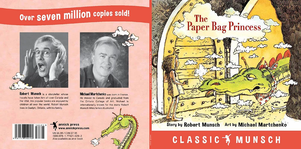 Munsch - The Paper Bage Princess Paper Back - English Edition