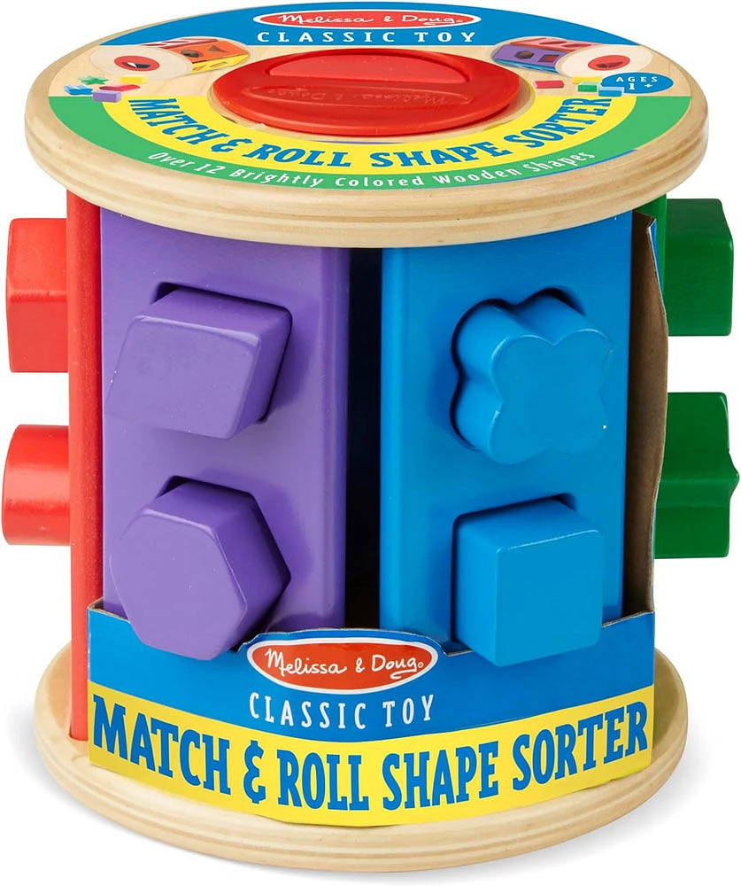 Melissa and Doug - Match & Roll Shape Sorter