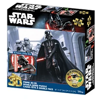 Puzzle Double Face Star Wars 18X12 200 Pièces