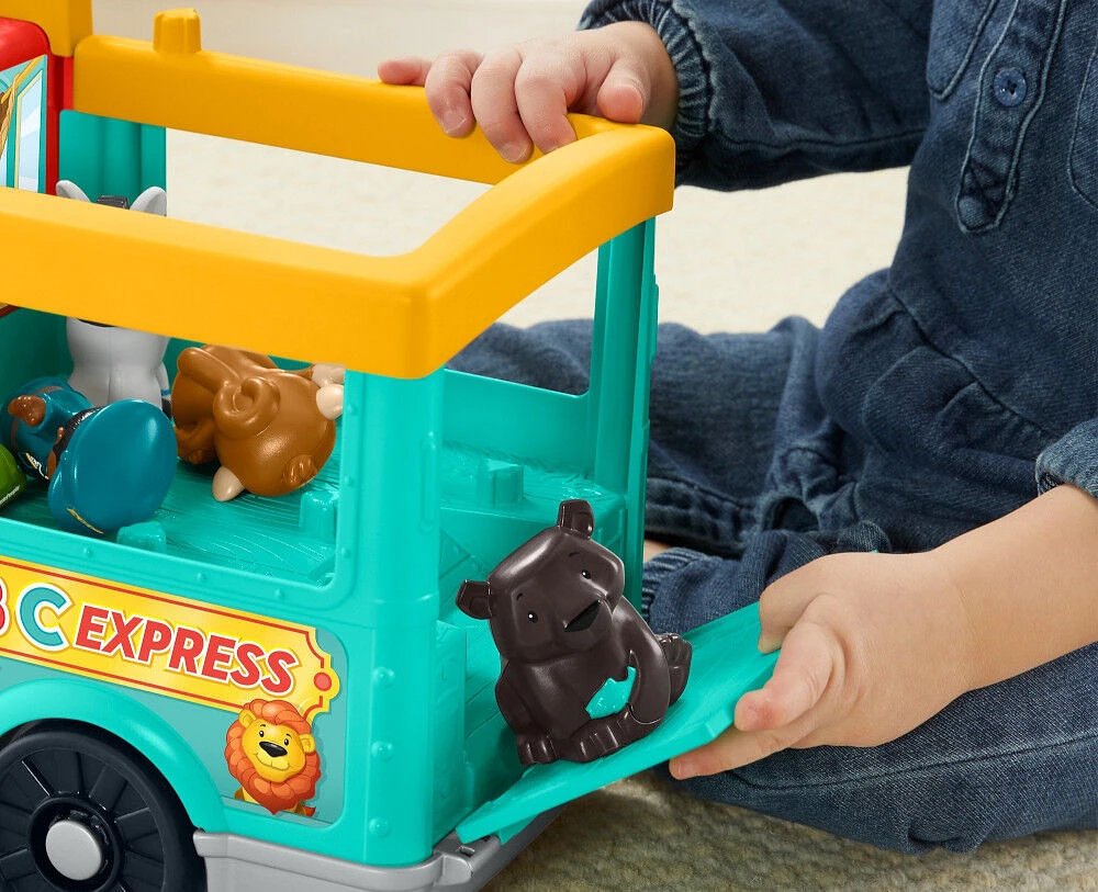 Fisher-Price Little People Big ABC Animal Train Toddler Musical Toy, Multilanguage Version