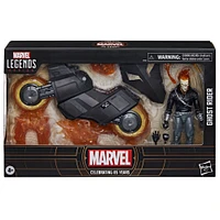 Marvel Legends Series Ghost Rider Action Figure with Motorcycle