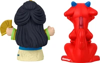 Disney Princess Mulan & Mushu Little People Figure Set for Toddlers and Kids