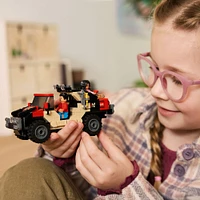 LEGO Jurassic World Raptor Off-Road Escape Dinosaur Toy - Building Toy for Kids, Ages 6+ -  76972
