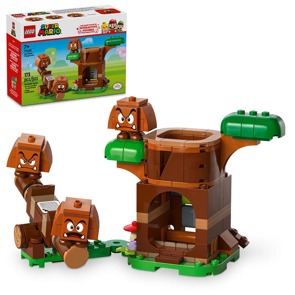 Ensemble de jeu LEGO Super Mario Le terrain de jeu des Goombas 71433