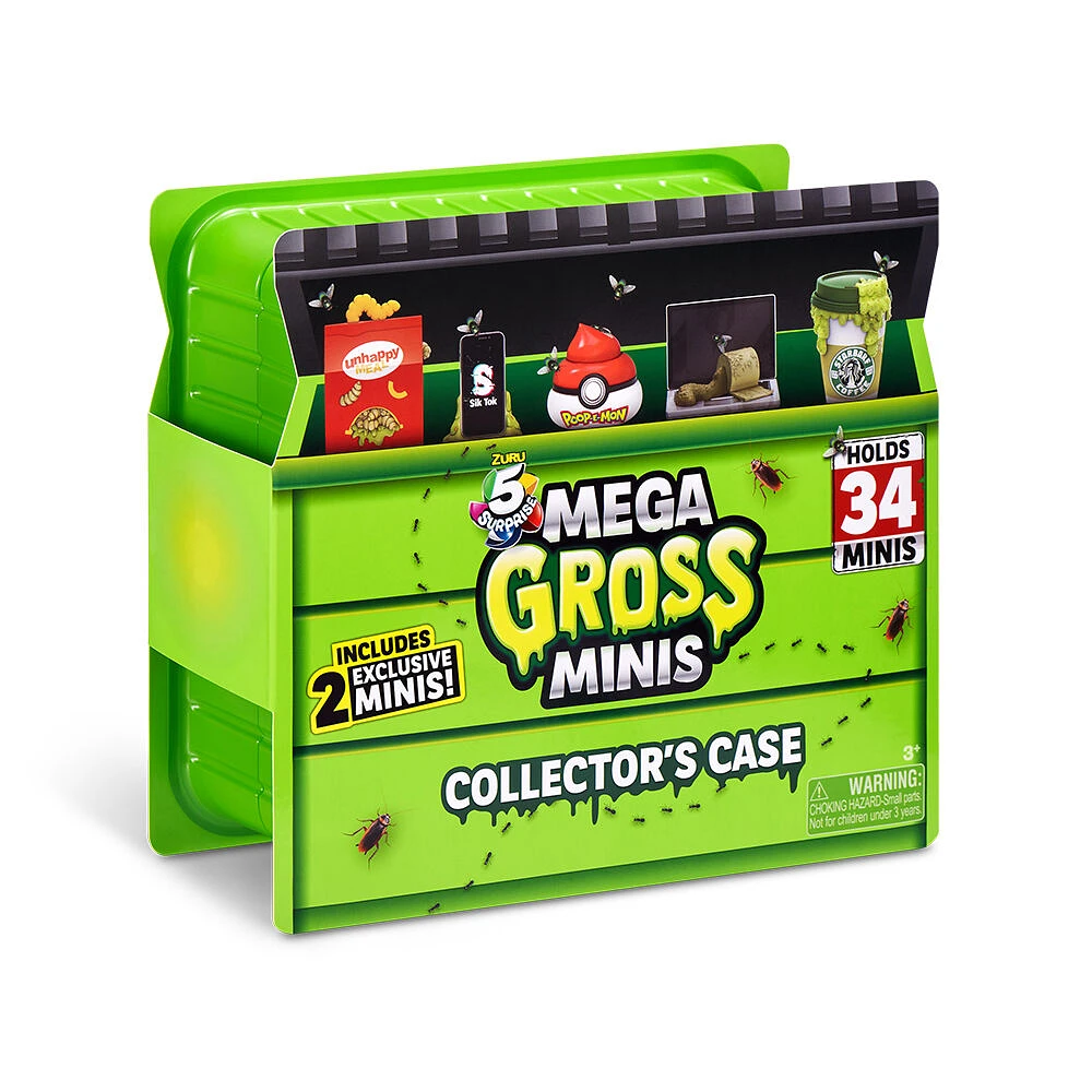 5 Surprise Mega Gross Minis Collector's Case by ZURU