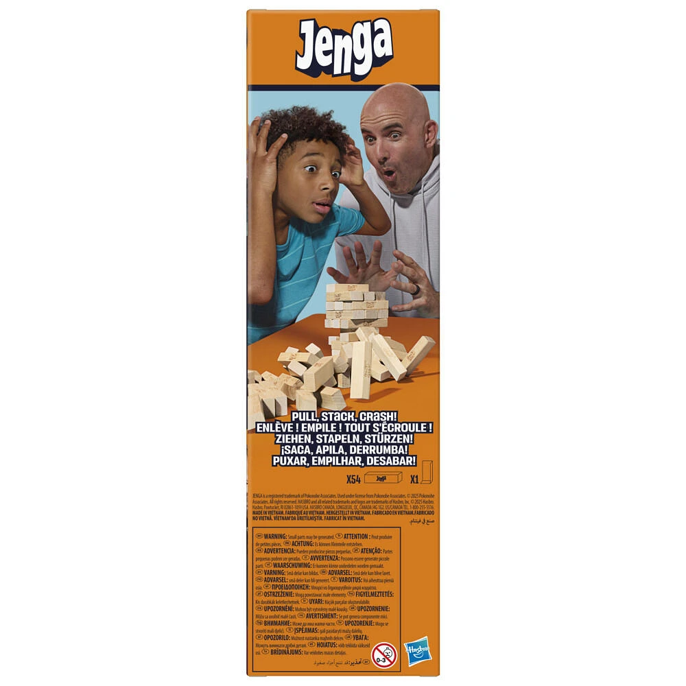 Hasbro Jenga, jeu avec dé numérique