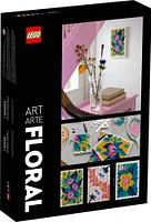 LEGO Art Floral Art 31207 Building Kit (2,870 Pieces)