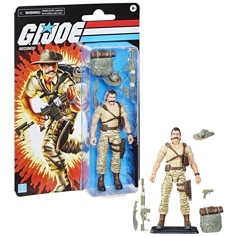 G.I. Joe Classified Series Retro Cardback, Recondo Action Figure