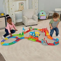 VTech Super circuit train éducatif + Adam train marchand