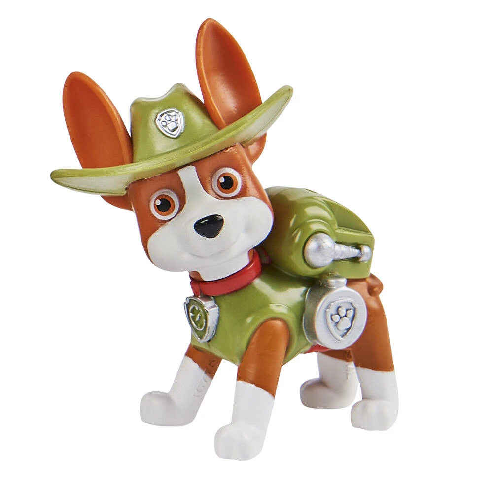 PAW Patrol, Tracker Jungle Cruiser, Camion avec figurine articulée à collectionner, jouets respectueux de la planète