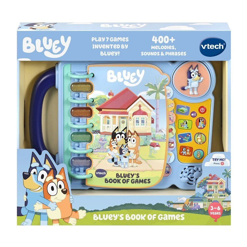 VTech Bluey Bluey's Book of Games - Édition anglaise